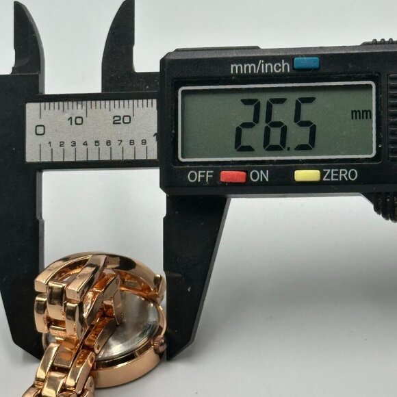 3/$30 Fashion Watch Women Rose Gold Tone Rhinestone Matching Bracelet Set - Picture 15 of 16